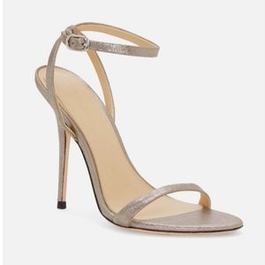 Imagine Vince Camuto Reyna Strap Heel in Pewter Size 5M